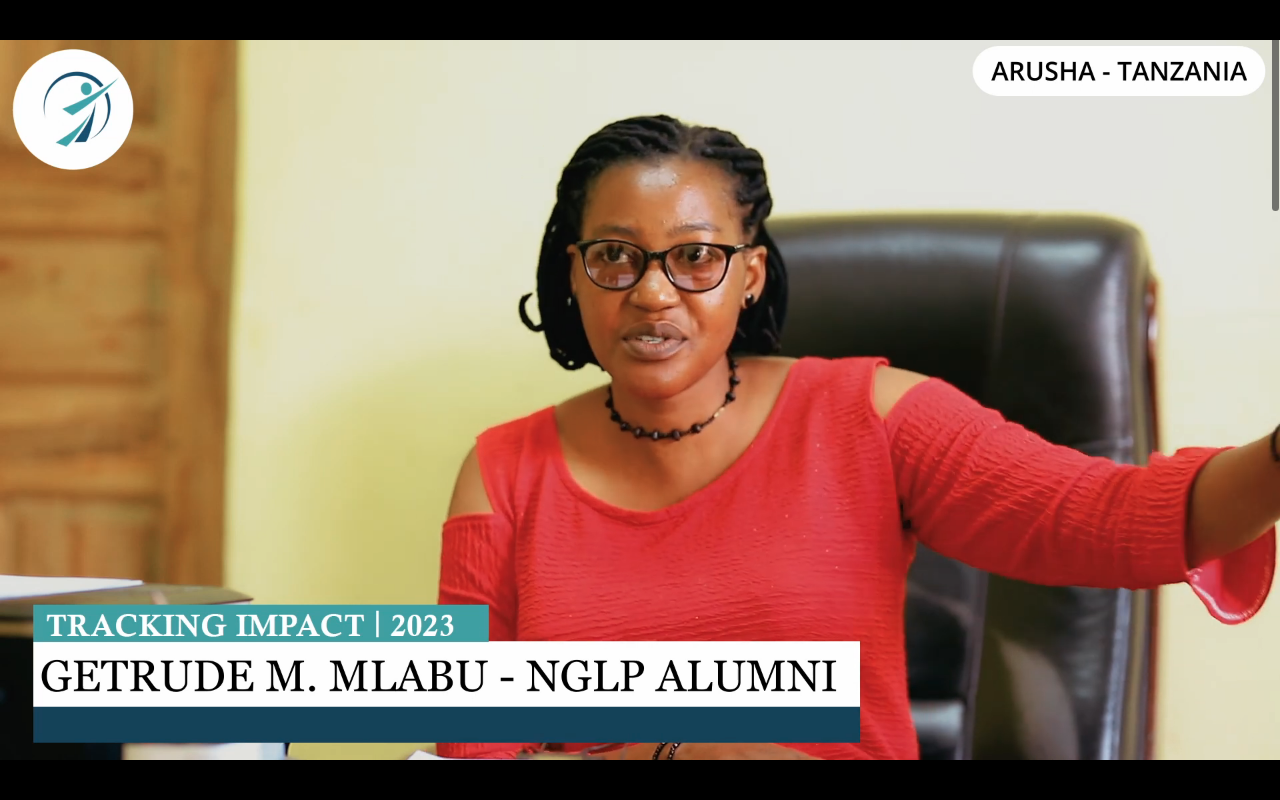 NGLP Alumni Spotlight: The Inspirational Journey of Gertrude Mlabu