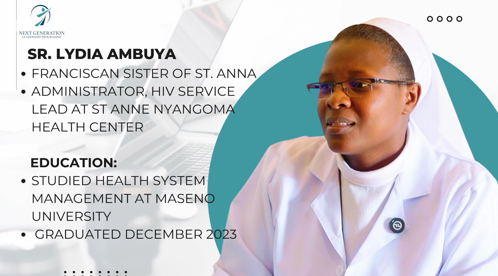 Leading Change in Healthcare: Impact Tracking Series with Sr Lydia Mbuya